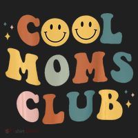 Cool Moms Club ON BACK Print Beanie thumb 2