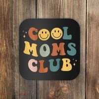 Cool Moms Club ON BACK Print Coaster thumb 0