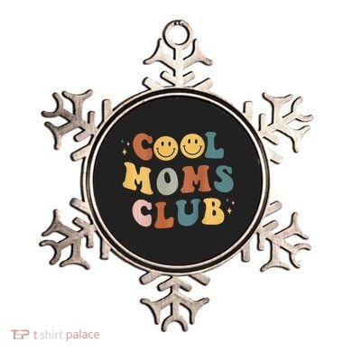 Cool Moms Club ON BACK Print Ornament