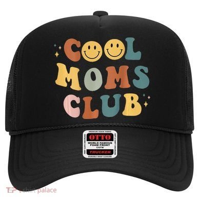Cool Moms Club ON BACK Print Hat