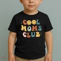 Cool Moms Club ON BACK Print Toddler T-Shirt thumb 2