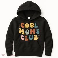 Cool Moms Club ON BACK Print Kids Hoodie thumb 0