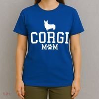 Corgi Mom Corgi Mama Cardigan Pembroke Welsh MotherS Day Gift T-Shirt thumb 4