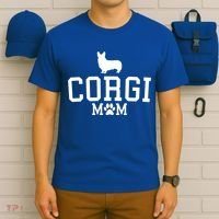 Corgi Mom Corgi Mama Cardigan Pembroke Welsh MotherS Day Gift T-Shirt thumb 6