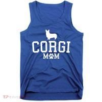 Corgi Mom Corgi Mama Cardigan Pembroke Welsh MotherS Day Gift Tank Top thumb 0