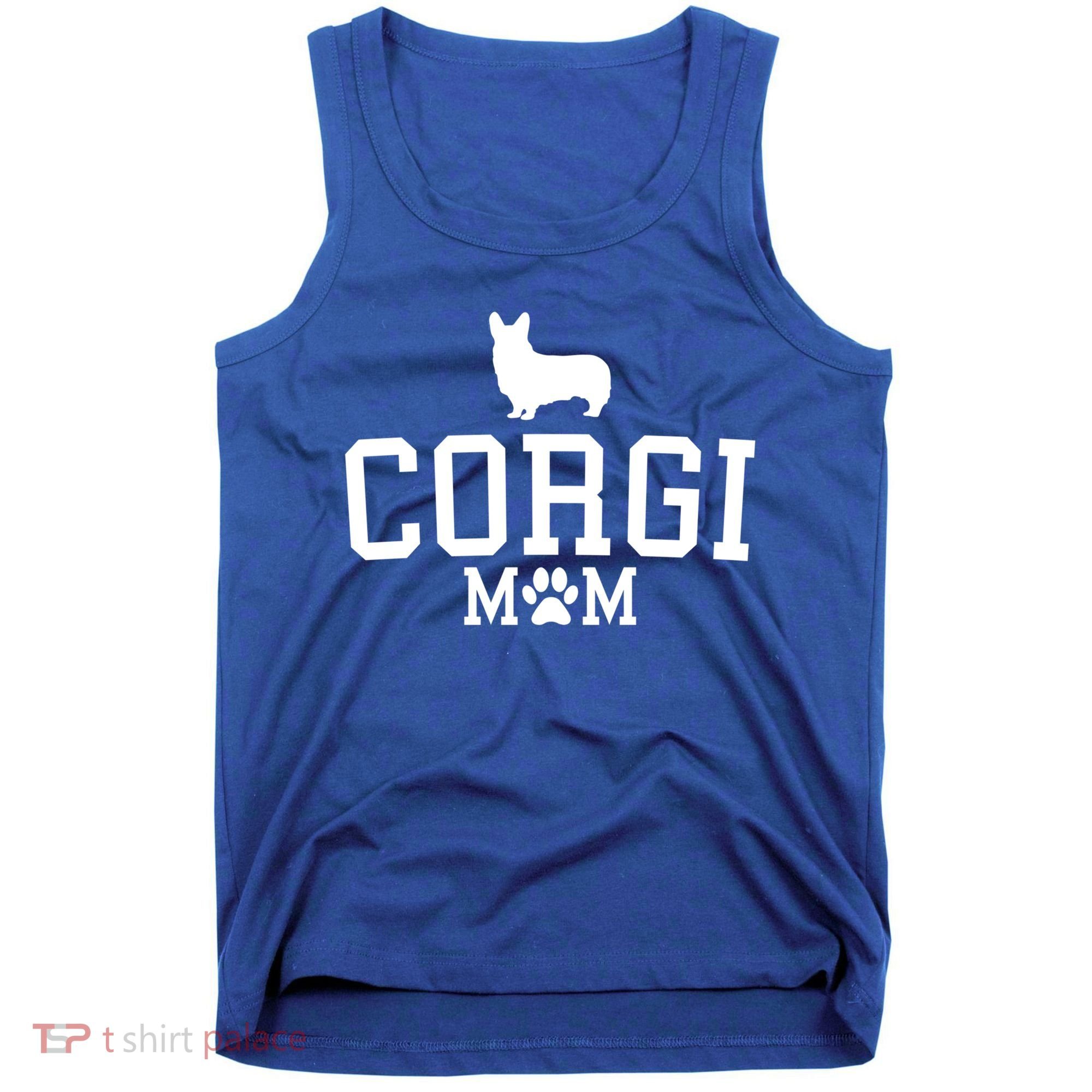 Corgi Mom Corgi Mama Cardigan Pembroke Welsh MotherS Day Gift Tank Top