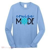 Cruise Mode Cruise Ship Yacht Summertime Vacation Sea Summer Gift Long Sleeve Shirt thumb 0