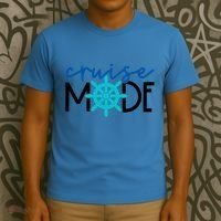 Cruise Mode Cruise Ship Yacht Summertime Vacation Sea Summer Gift T-Shirt thumb 3