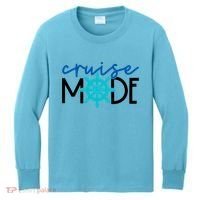 Cruise Mode Cruise Ship Yacht Summertime Vacation Sea Summer Gift Kids Long Sleeve Shirt thumb 0