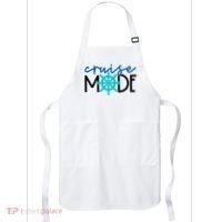 Cruise Mode Cruise Ship Yacht Summertime Vacation Sea Summer Gift Apron thumb 0
