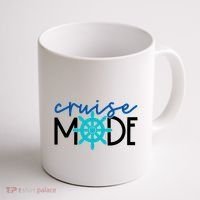 Cruise Mode Cruise Ship Yacht Summertime Vacation Sea Summer Gift Coffee Mug thumb 1