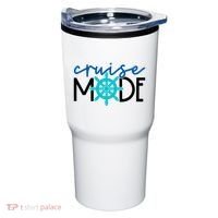 Cruise Mode Cruise Ship Yacht Summertime Vacation Sea Summer Gift Tumbler thumb 0