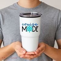Cruise Mode Cruise Ship Yacht Summertime Vacation Sea Summer Gift Tumbler thumb 2