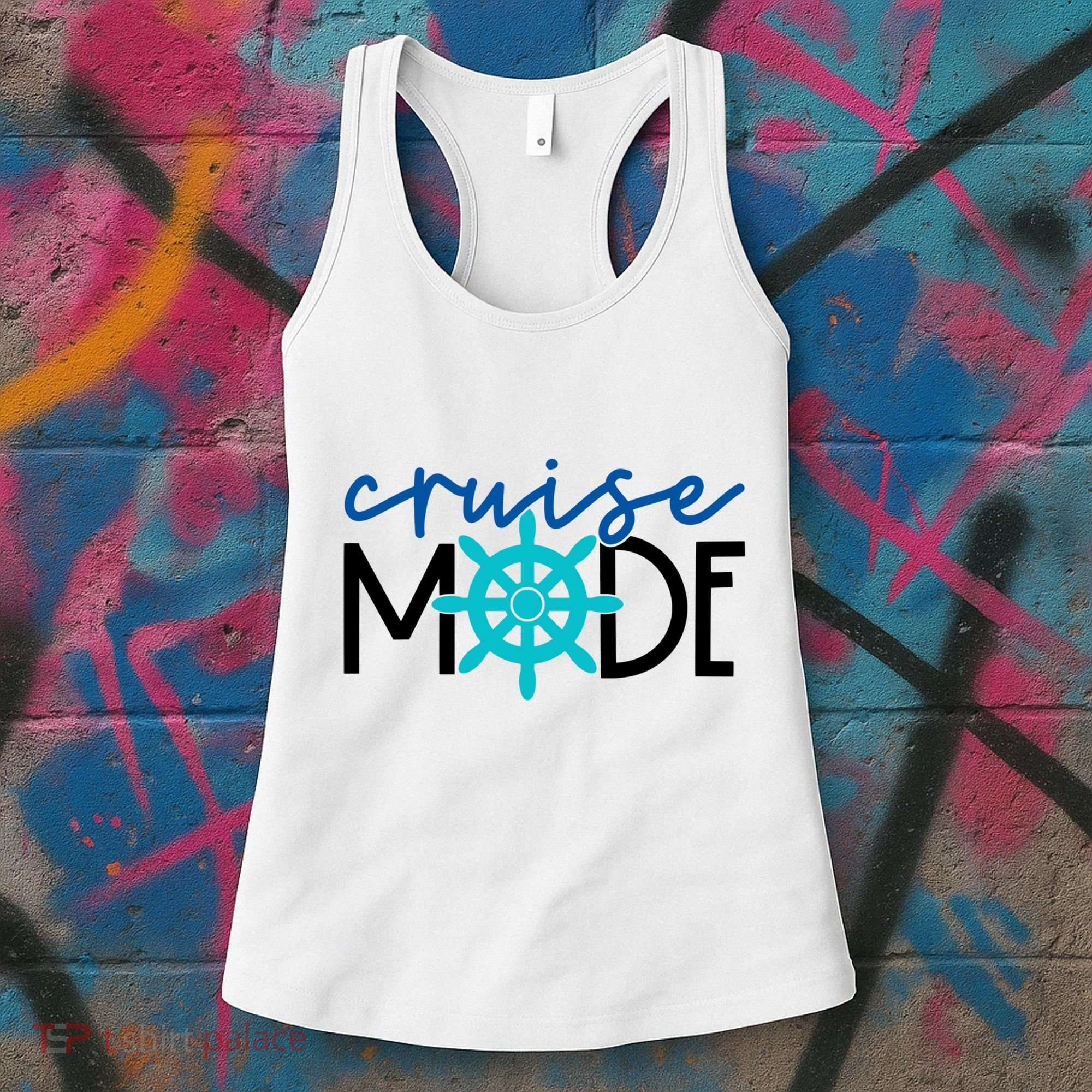 Cruise Mode Cruise Ship Yacht Summertime Vacation Sea Summer Gift Women's Tank Top