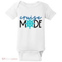 Cruise Mode Cruise Ship Yacht Summertime Vacation Sea Summer Gift Baby Bodysuit thumb 0