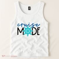 Cruise Mode Cruise Ship Yacht Summertime Vacation Sea Summer Gift Tank Top thumb 2