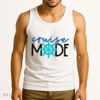 Cruise Mode Cruise Ship Yacht Summertime Vacation Sea Summer Gift Tank Top thumb 3