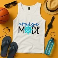 Cruise Mode Cruise Ship Yacht Summertime Vacation Sea Summer Gift Tank Top thumb 4