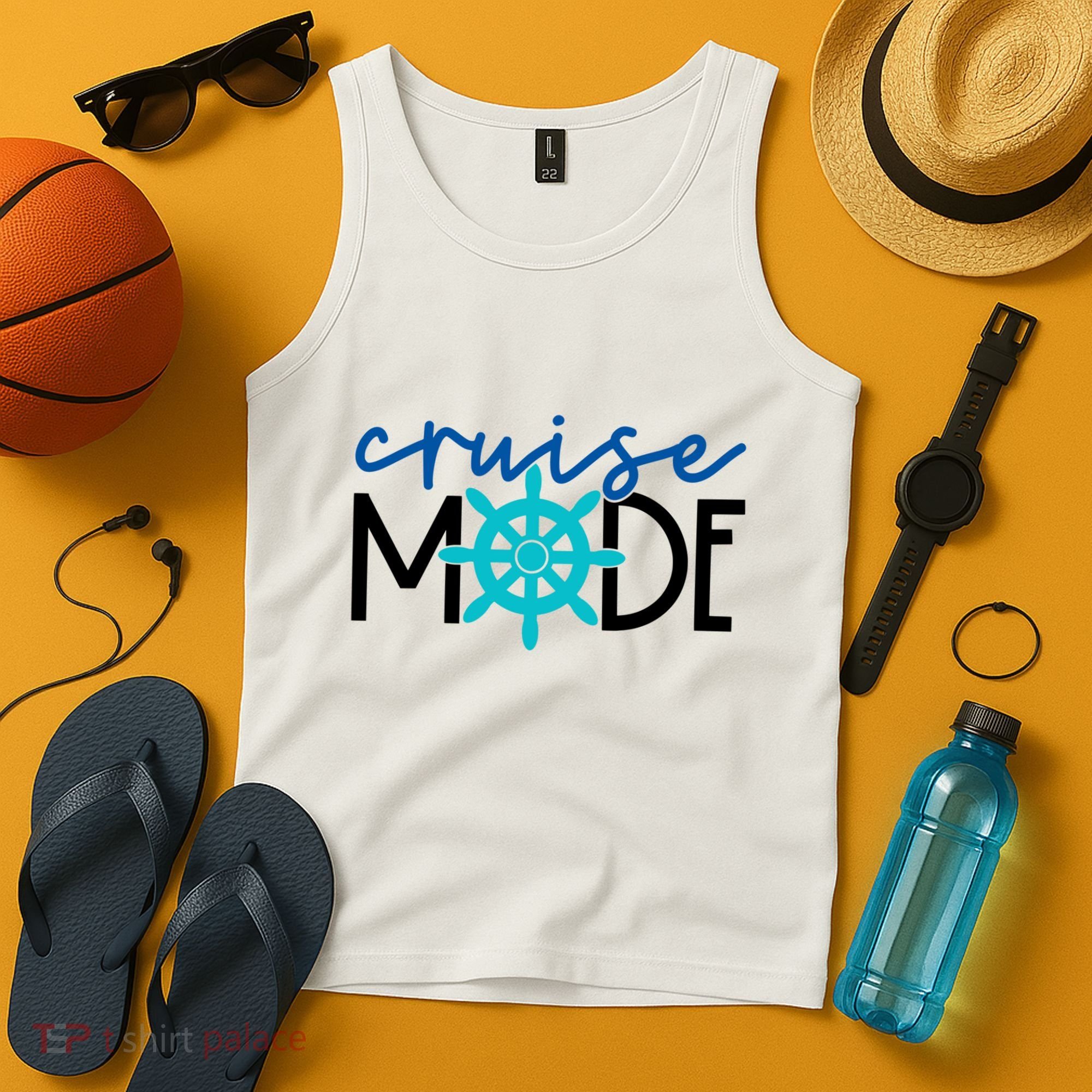Cruise Mode Cruise Ship Yacht Summertime Vacation Sea Summer Gift Tank Top