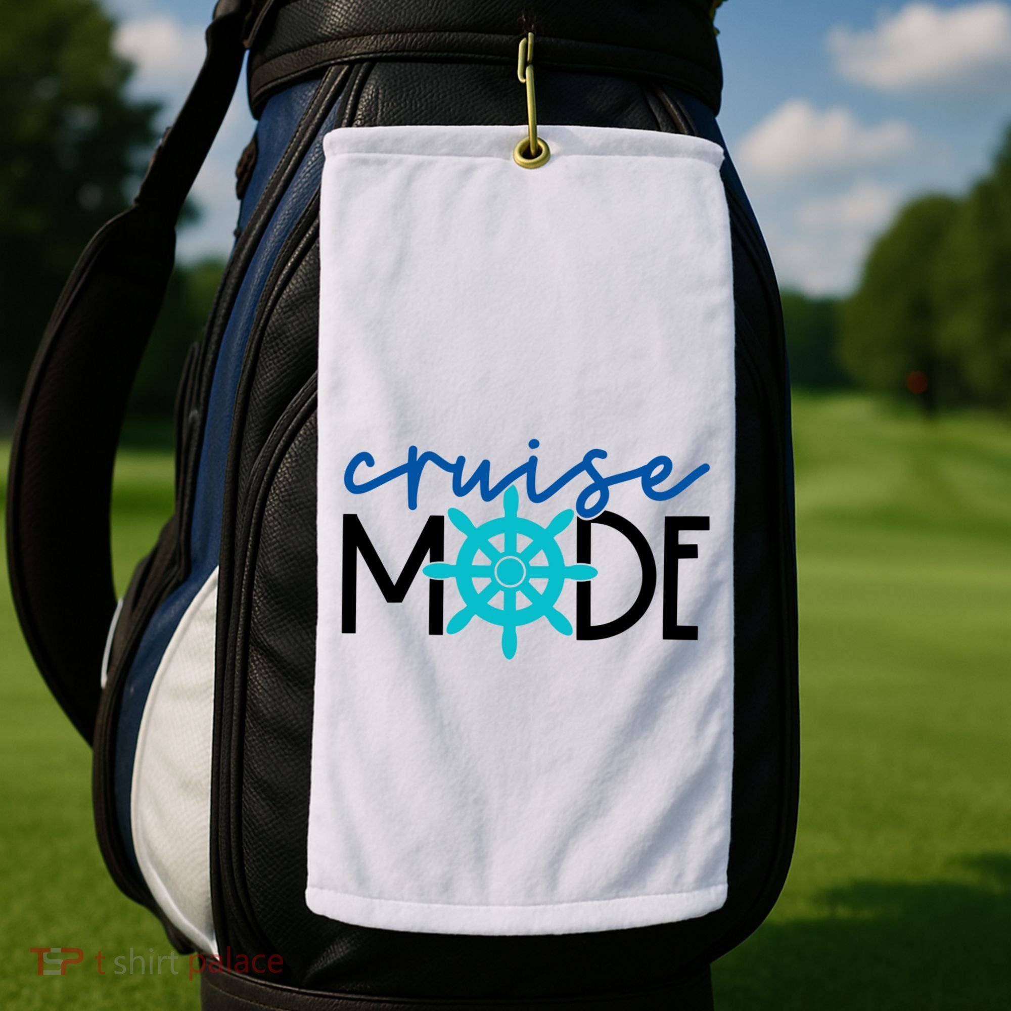 Cruise Mode Cruise Ship Yacht Summertime Vacation Sea Summer Gift Golf Towel