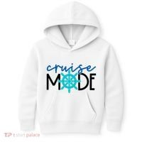 Cruise Mode Cruise Ship Yacht Summertime Vacation Sea Summer Gift Kids Hoodie thumb 0