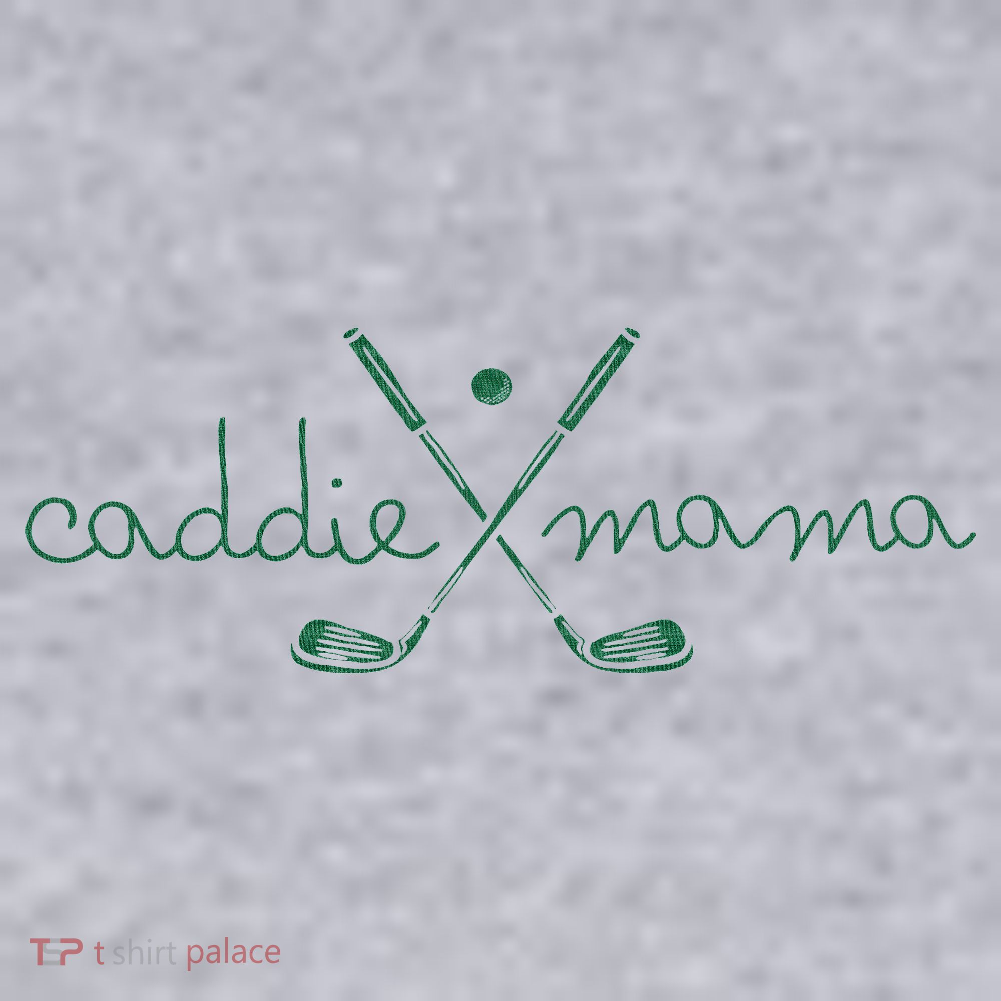 Caddie Mama Cute Golfing Golfer Mom Golf 1st Birthday Mommy Women's Sweatshirt