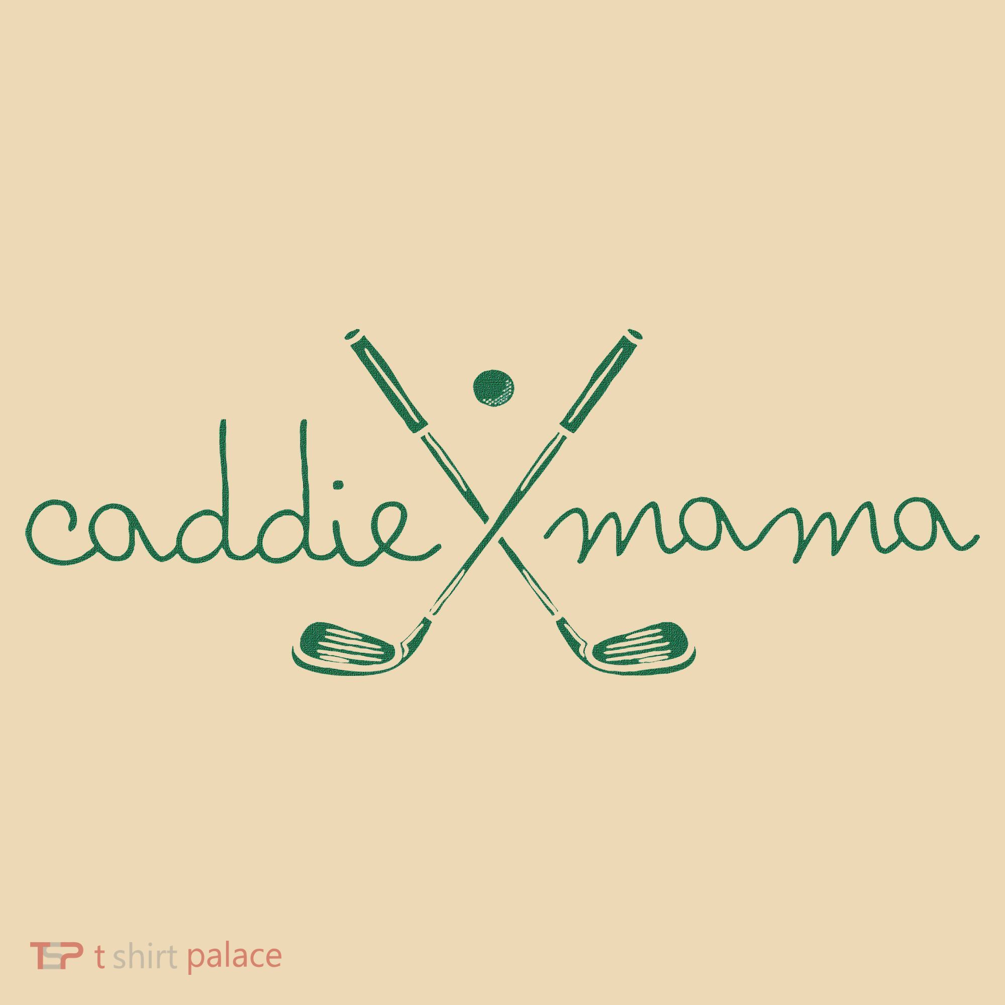 Caddie Mama Cute Golfing Golfer Mom Golf 1st Birthday Mommy Tote Bag