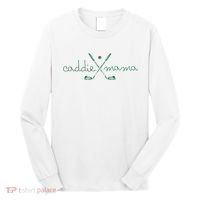 Caddie Mama Cute Golfing Golfer Mom Golf 1st Birthday Mommy Long Sleeve Shirt thumb 0