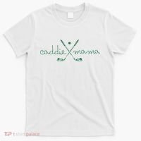 Caddie Mama Cute Golfing Golfer Mom Golf 1st Birthday Mommy T-Shirt thumb 0