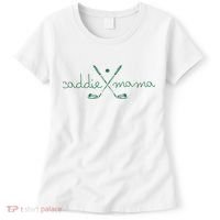 Caddie Mama Cute Golfing Golfer Mom Golf 1st Birthday Mommy Women's T-Shirt thumb 0