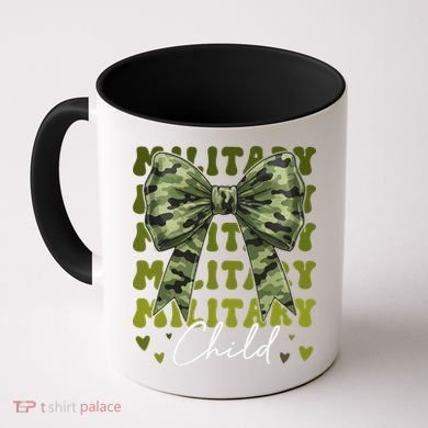 Camouflage Military Child Coquette Bow Camo Coffee Mug