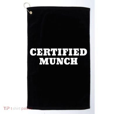 Certified Munch Golf Towel