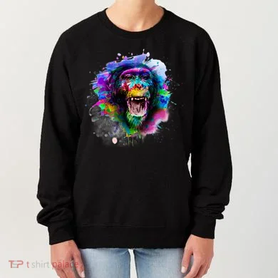 Colorful Monkey Women's Sweatshirt