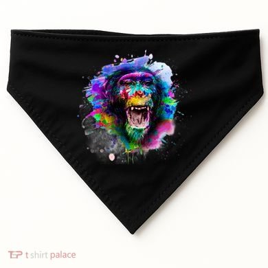 Colorful Monkey USA-Made Doggie Bandana