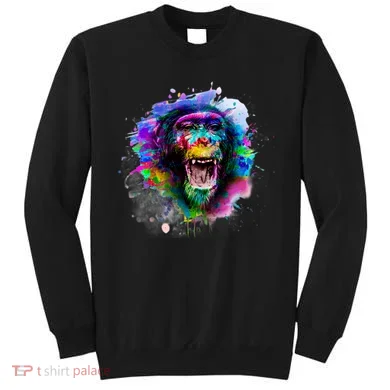 Colorful Monkey Sweatshirt