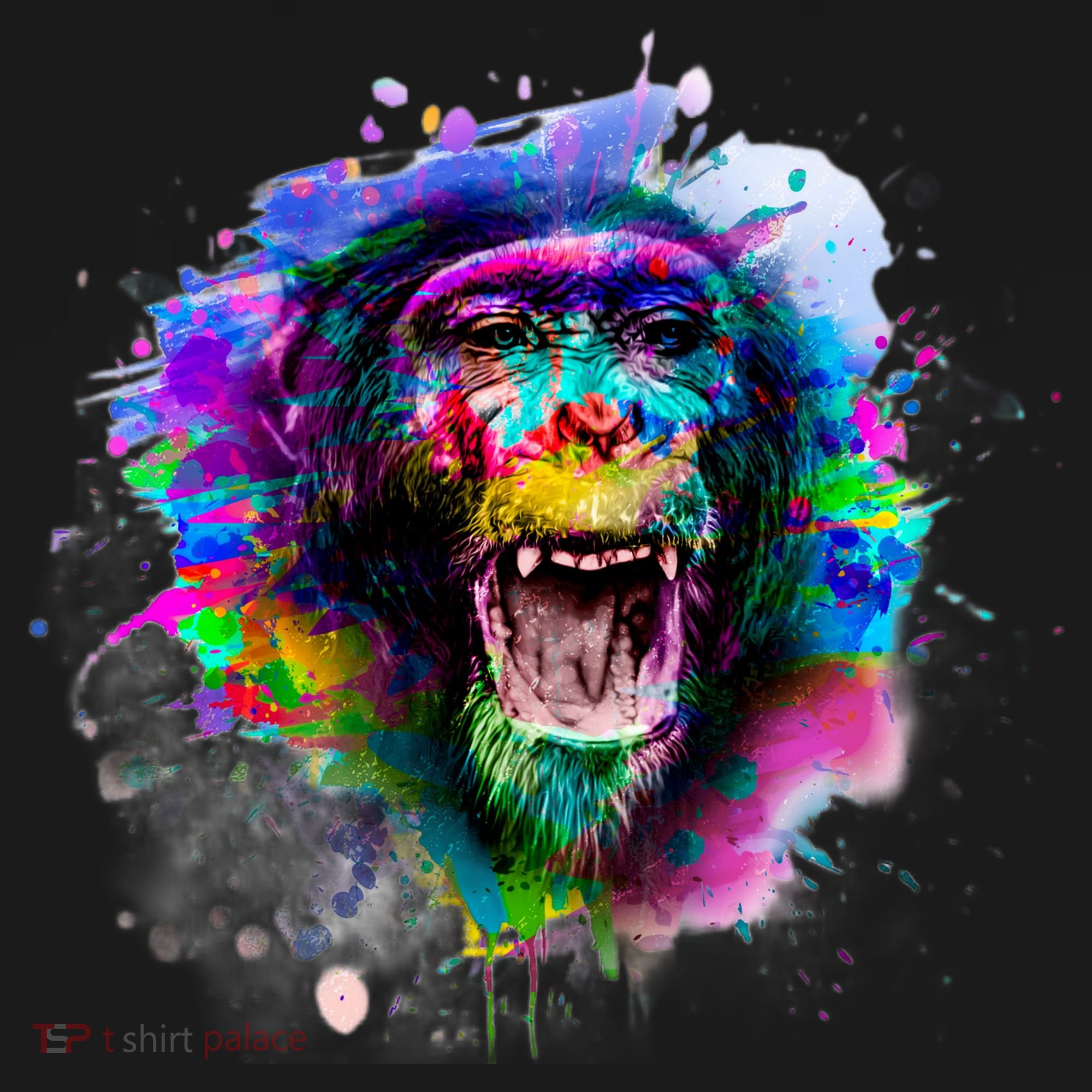 Colorful Monkey Sweatshirt