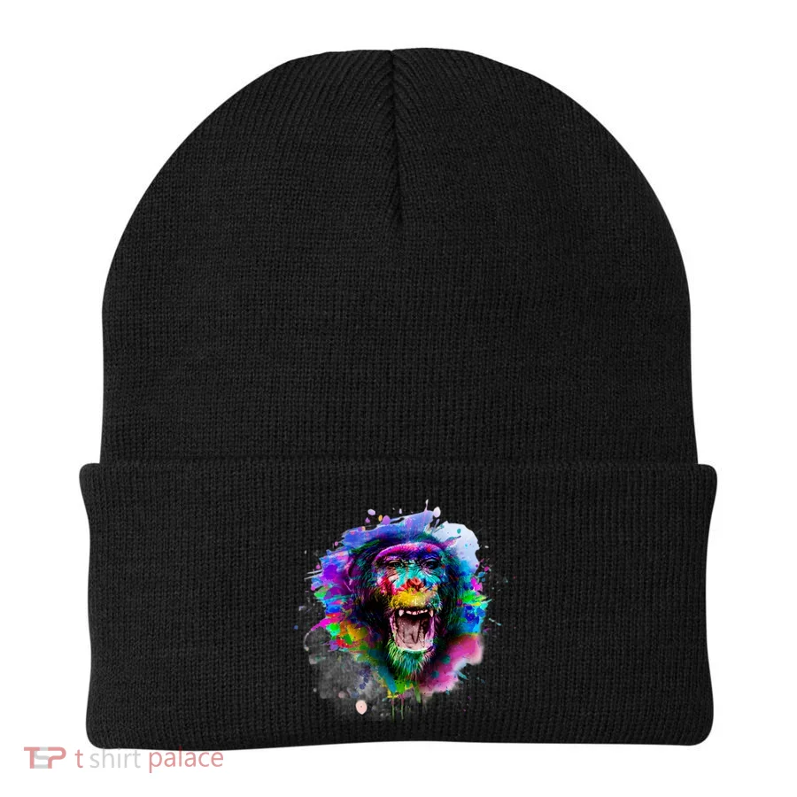 Colorful Monkey Beanie