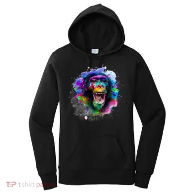 Colorful Monkey Women's Hoodie