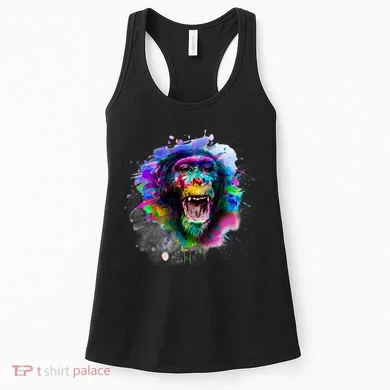 Colorful Monkey Women's Tank Top