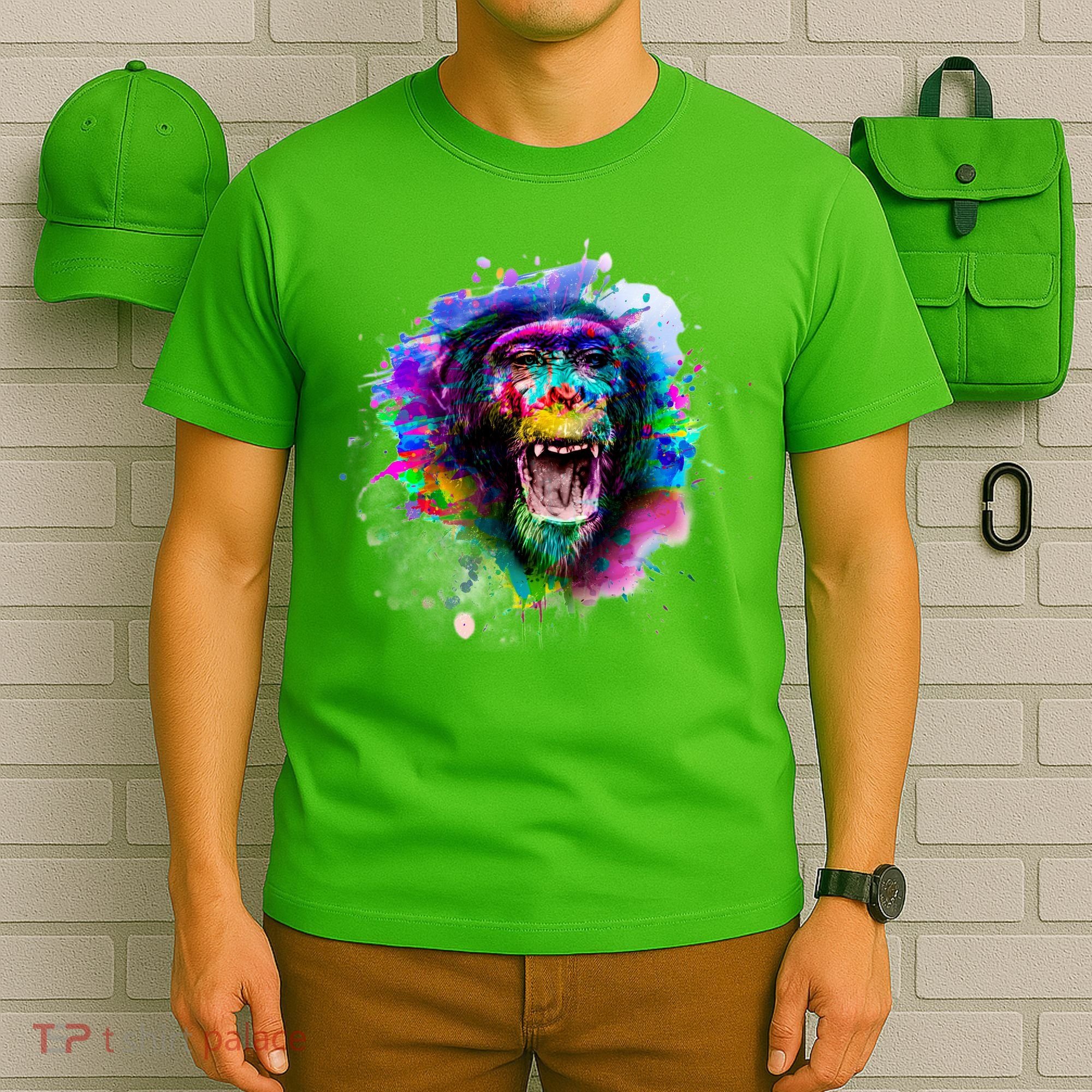 Colorful Monkey T-Shirt