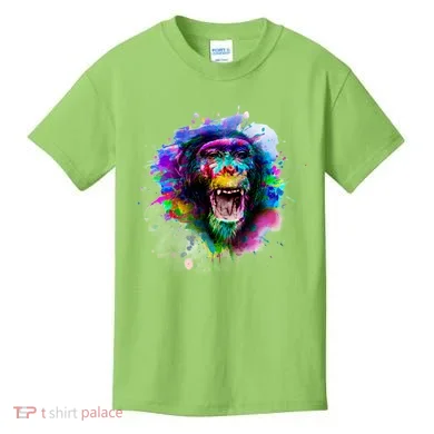 Colorful Monkey Kids T-Shirt