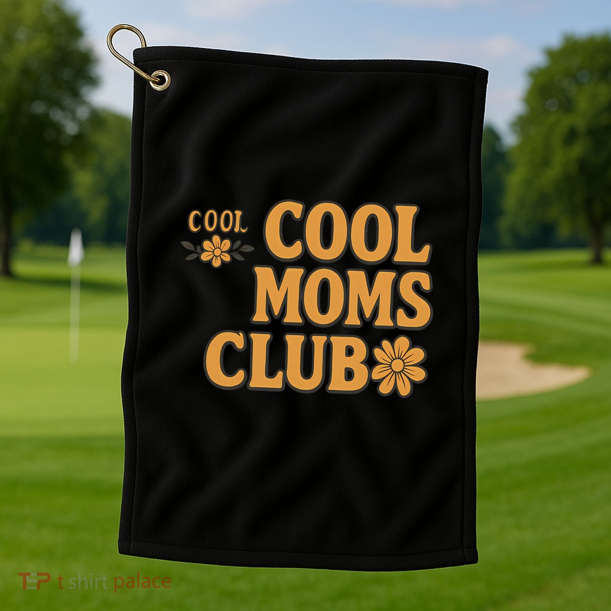 Cool Moms Club Golf Towel