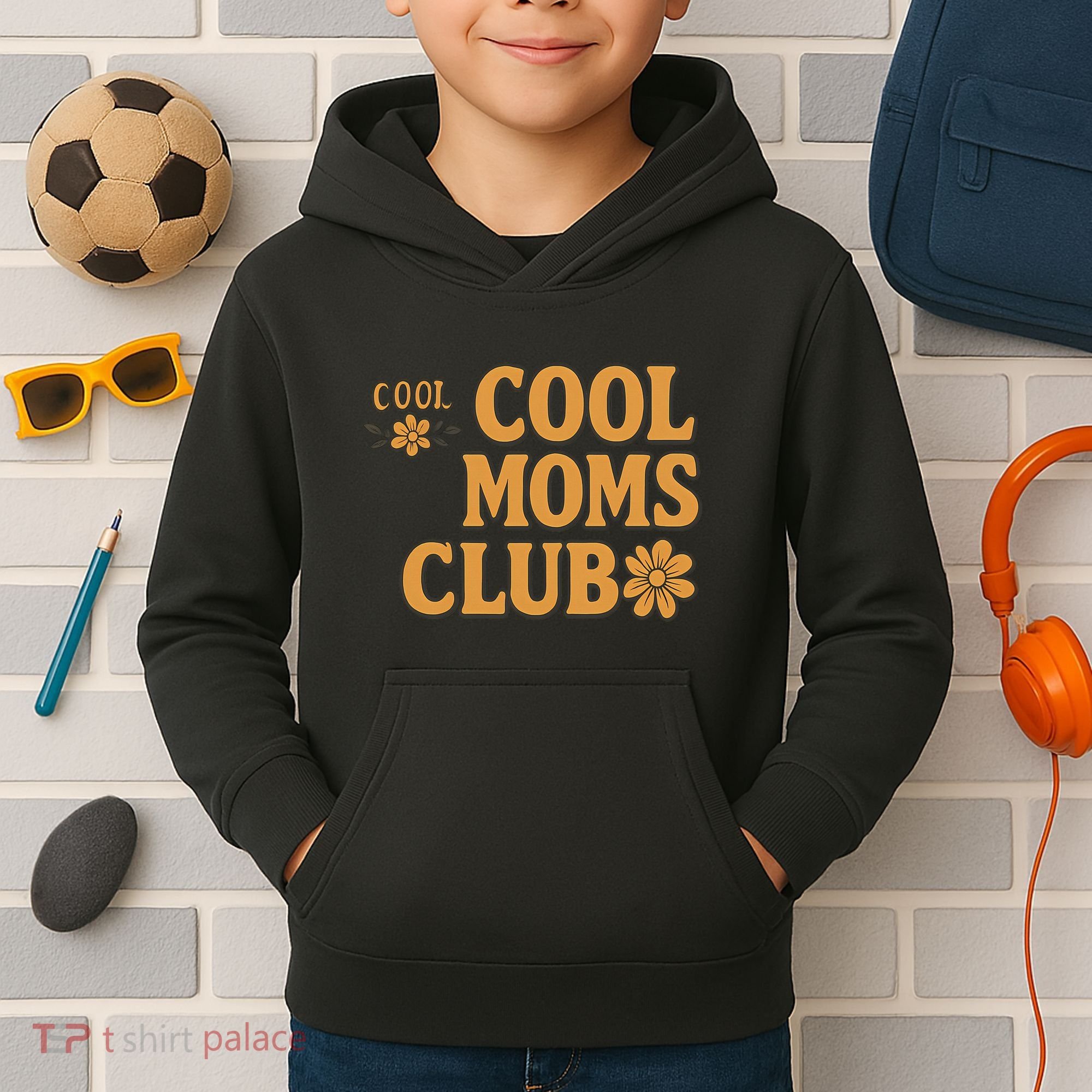 Cool Moms Club Kids Hoodie
