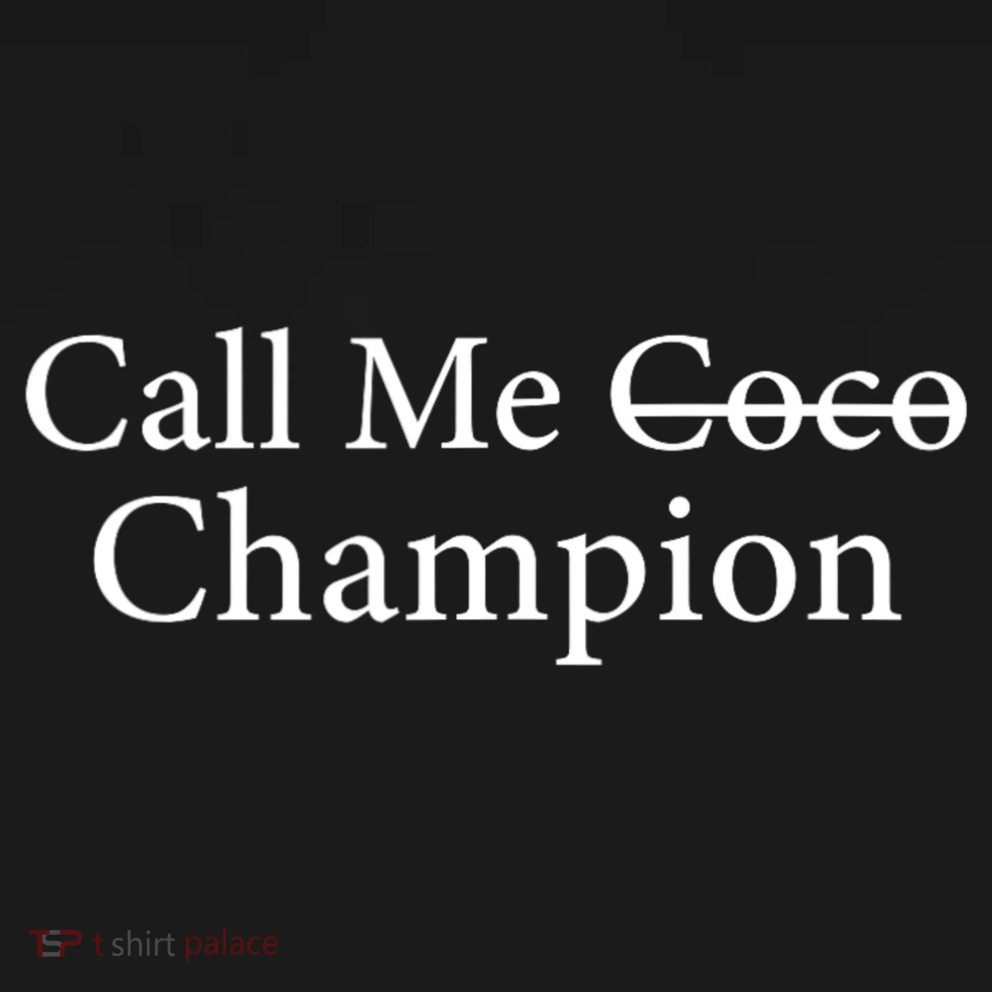 Call Me Coco Call Me Champion Doggie Tank