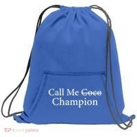 Call Me Coco Call Me Champion Sweatshirt Cinch Pack Bag thumb 0