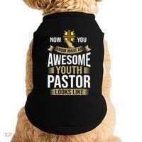 Church Minister Clergy Christian Jesus Gift Doggie Tank thumb 0