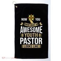 Church Minister Clergy Christian Jesus Gift Golf Towel thumb 0