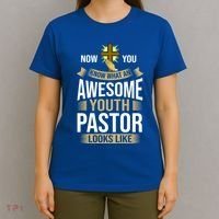 Church Minister Clergy Christian Jesus Gift T-Shirt thumb 4