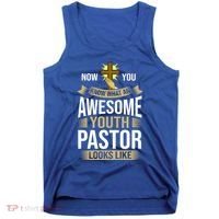 Church Minister Clergy Christian Jesus Gift Tank Top thumb 0