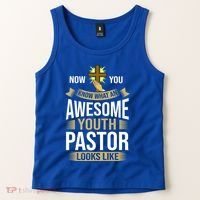 Church Minister Clergy Christian Jesus Gift Tank Top thumb 2
